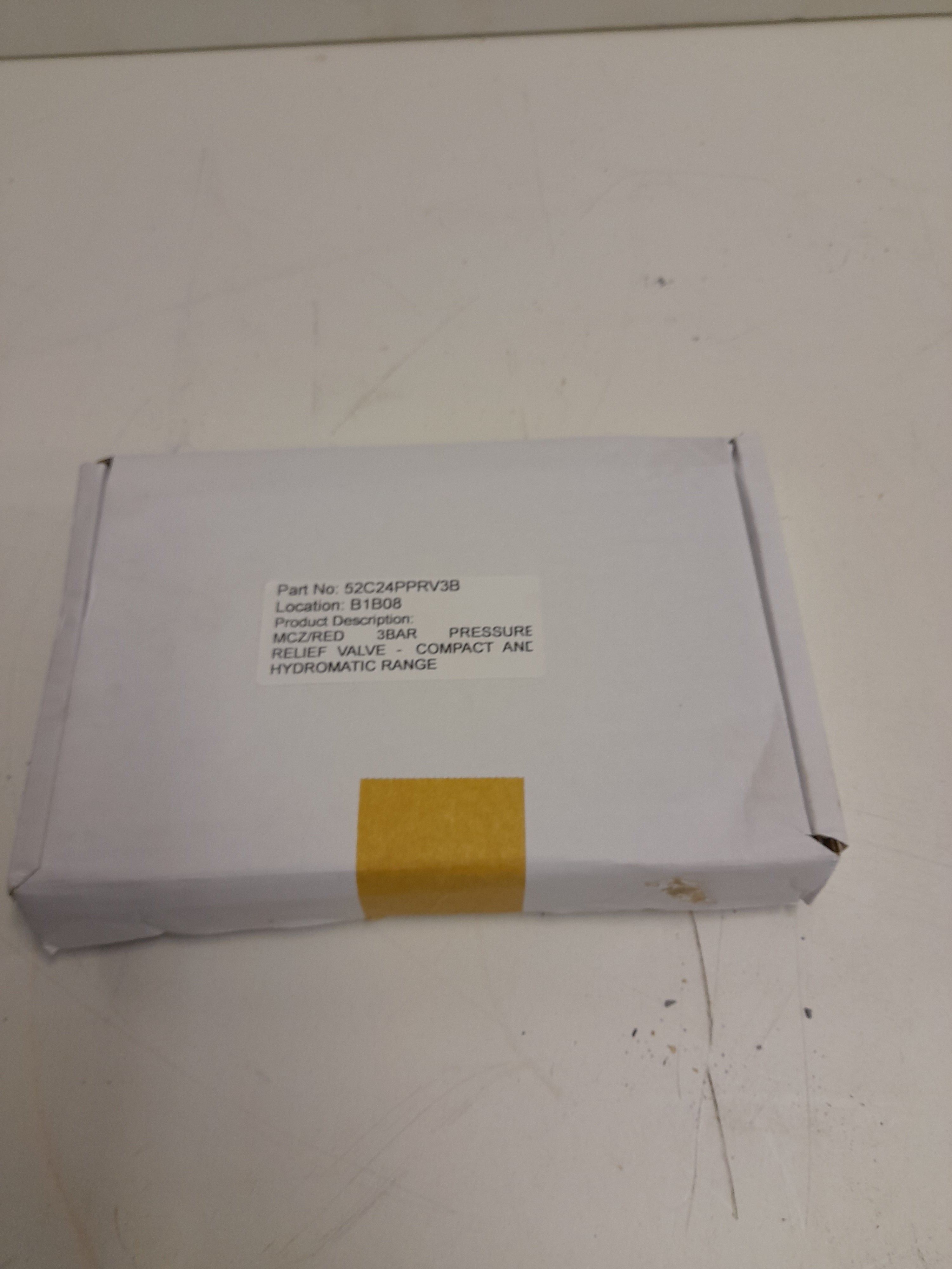 MCZ/RED 3BAR PRESSURE RELIEF VALVE - COMPACT AND HYDROMATIC RANGE , 52C24PPRV3B