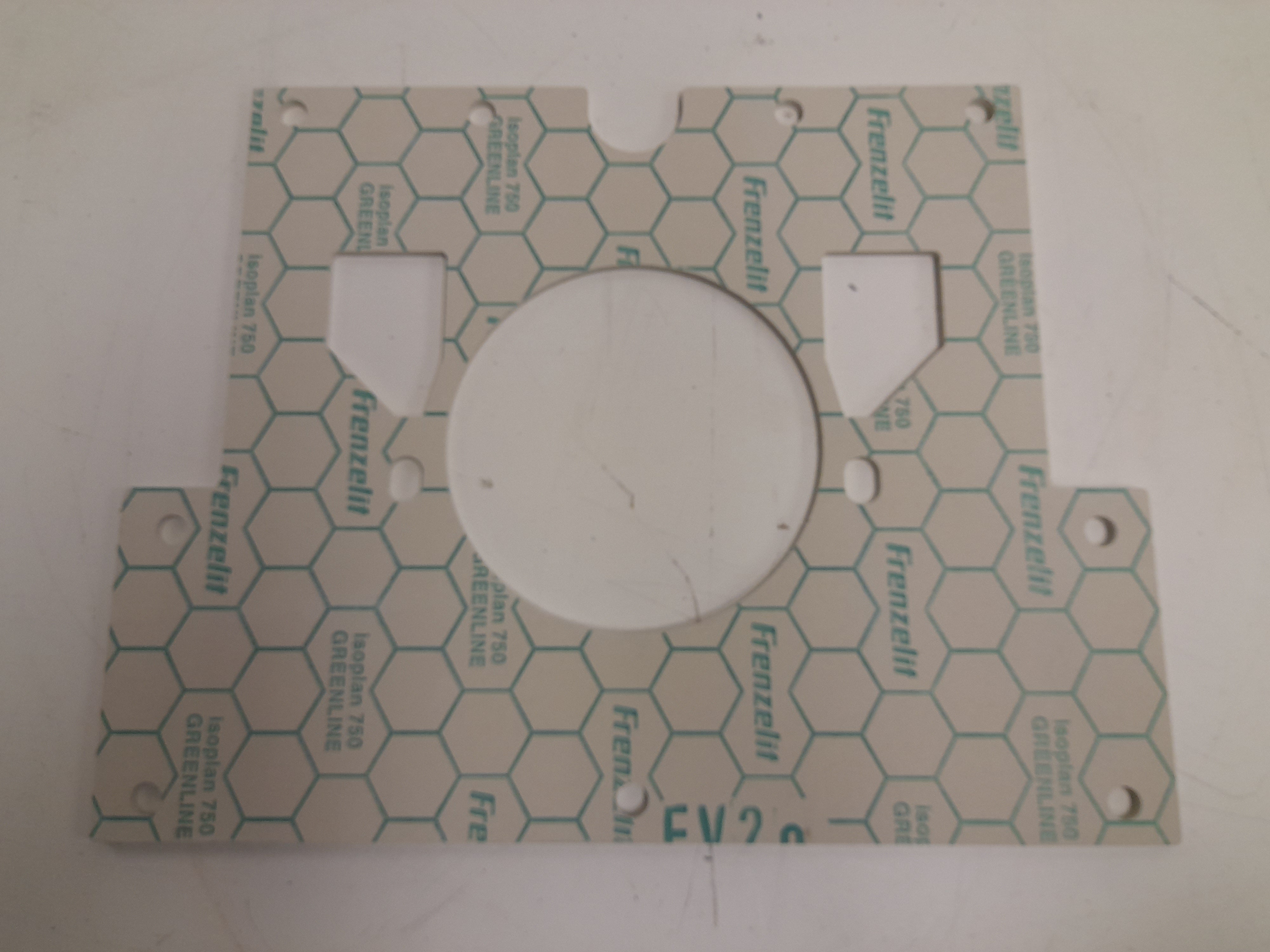 Gasket Counterplate - Self-cleaning 180-250