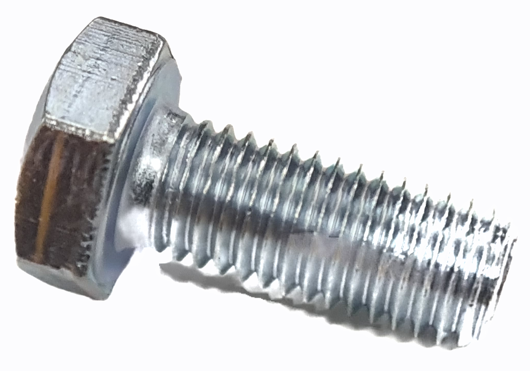 Hexscrew M10x25 galvanised - DIN EN ISO 4017; 8.8 (alt DIN 933)