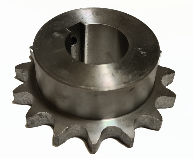 Chain wheel with one.sided hubs - R642 Z=15 3/4