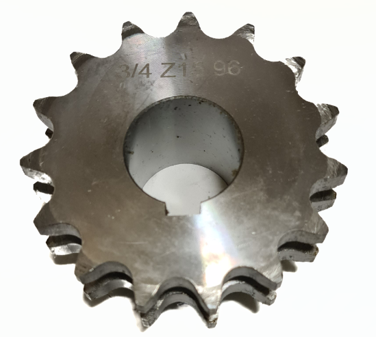 Chain wheel Duplex 3/4X7/16