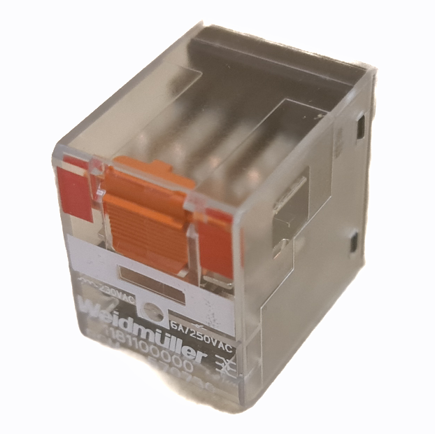 Relay with 4 changeover contact - RCM 570730