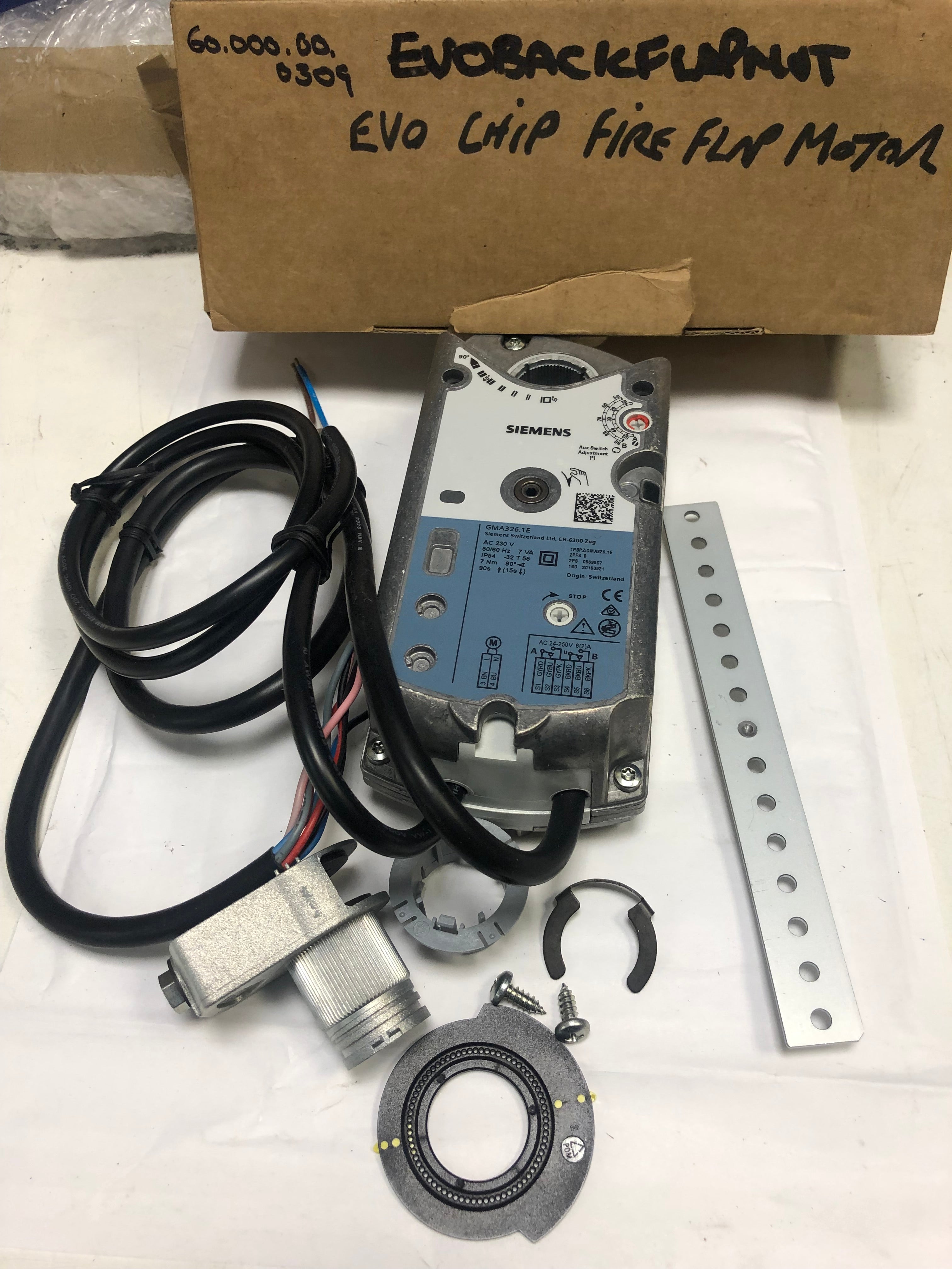EVOBACKFLAPMOT EVO Backburn Flap Motor HS 100-200 60.000.00.309
