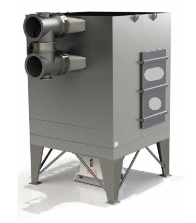 Bag filter for 500kW biomass boiler
