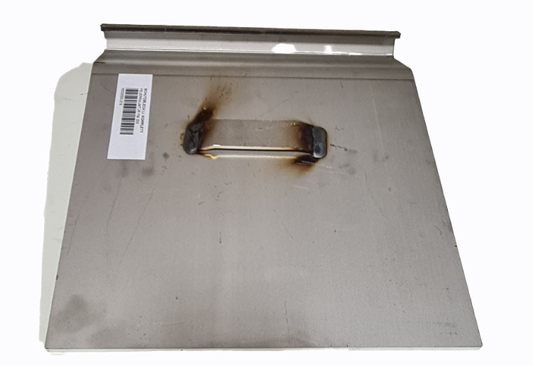 Heat Shield Left ( Stainless ) - CC Door FM199/FM199 HD/FM300