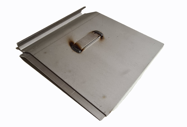 Heat Shield Right ( Stainless ) - CC Door FM199/FM199 HD/FM300