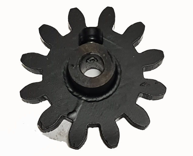 Gear wheel grate drive M6 Z12 compl. - firematic