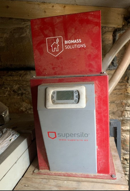 Fuel store (Wood pellets) and vacuum delivery system - RHI_B_FS2
