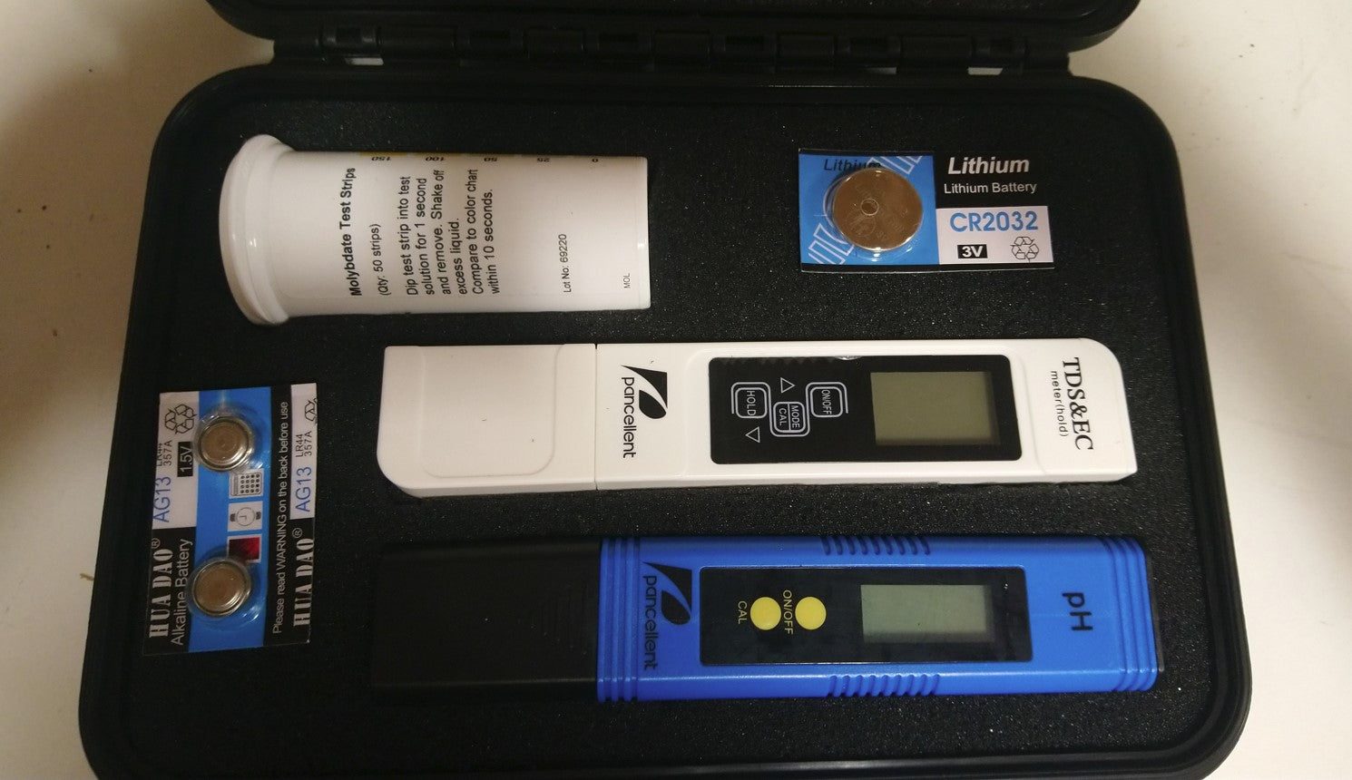 Water Quality Test Kit (Inhibitor / pH / Conductivity)
