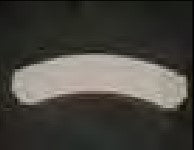 Arched firebrick for HPKI-K 180-240 (167 x 100 x 490) - Non OEM replacement for Gilles PN 103512
