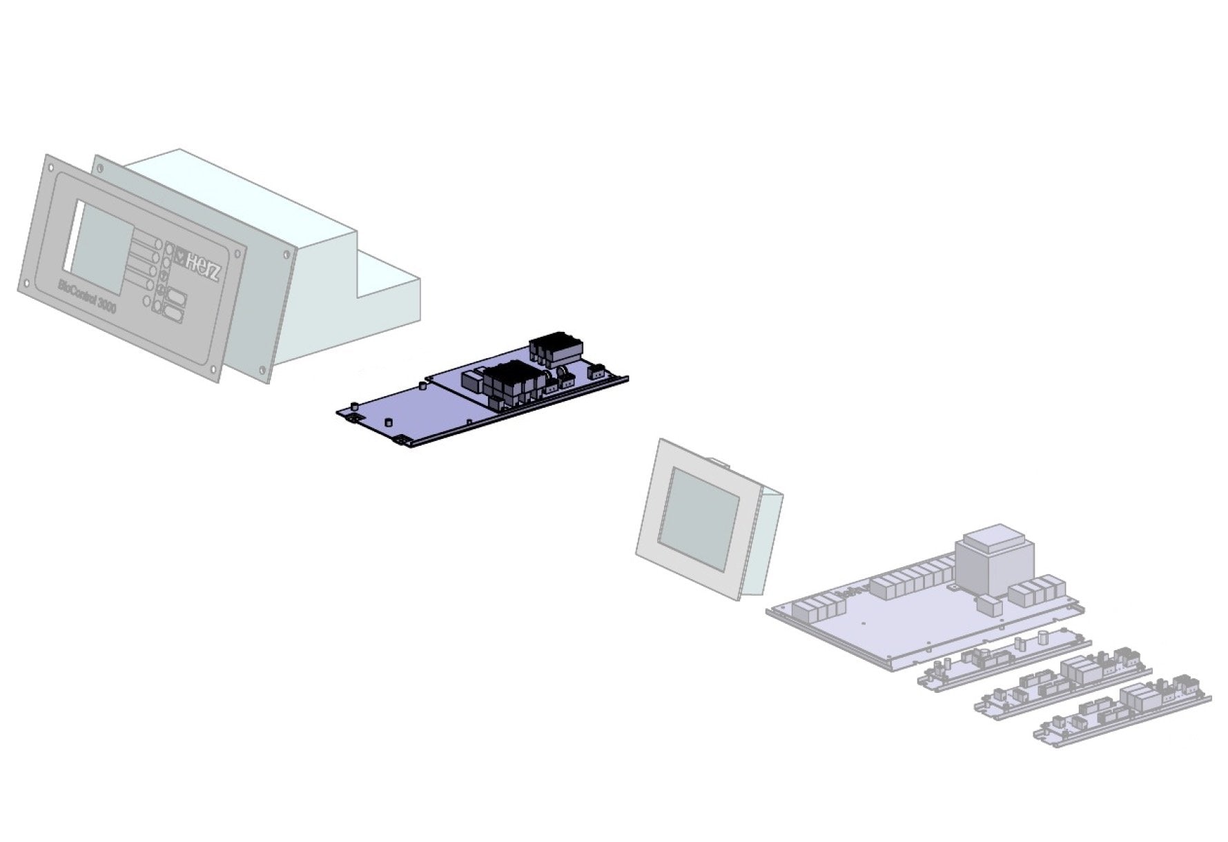 HZS 142 Power board PS & New FM 20-181kW (1P) (Biocontrol 05-860-032 Pelletstar)