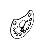 REAR DISC MAX 4-8-12 - BFD01017/001