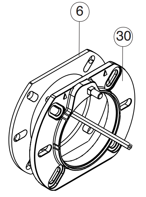 MOUNTING GASKET MAX 12 - BFG02039