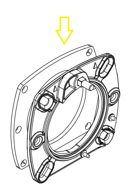 MAX 1 FIBRE BOARD GASKET (AGA/ WM) - BFG02040
