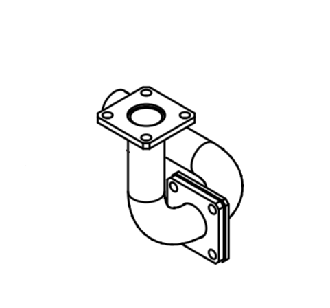 GAS ELBOW GAS MAX GAS 70 - BFT10017/001