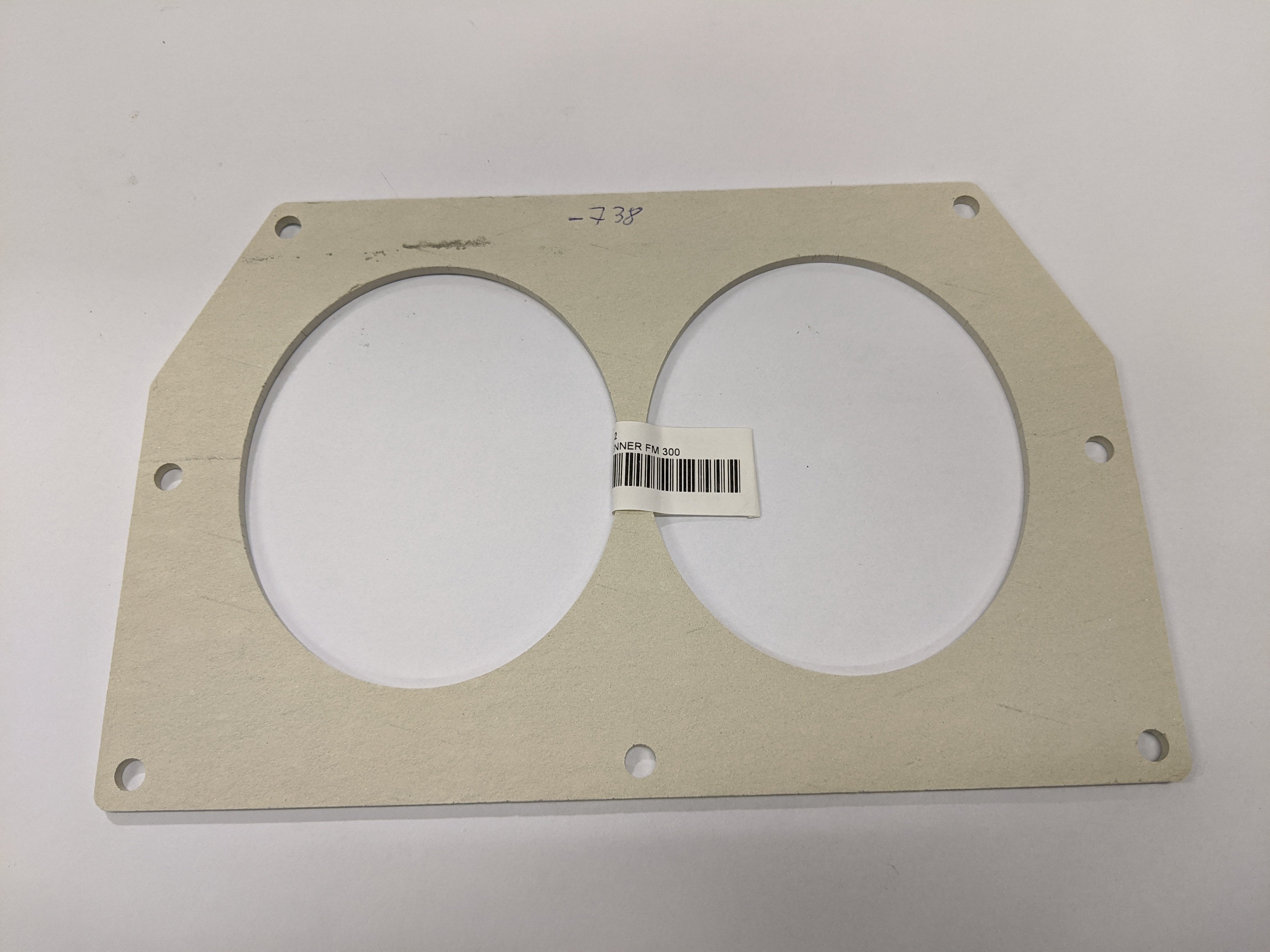Gasket flange 1 - Tube Insert burner FM300