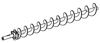 H175008-755 BioFire Stoker Screw 500-1000kW – LEFT