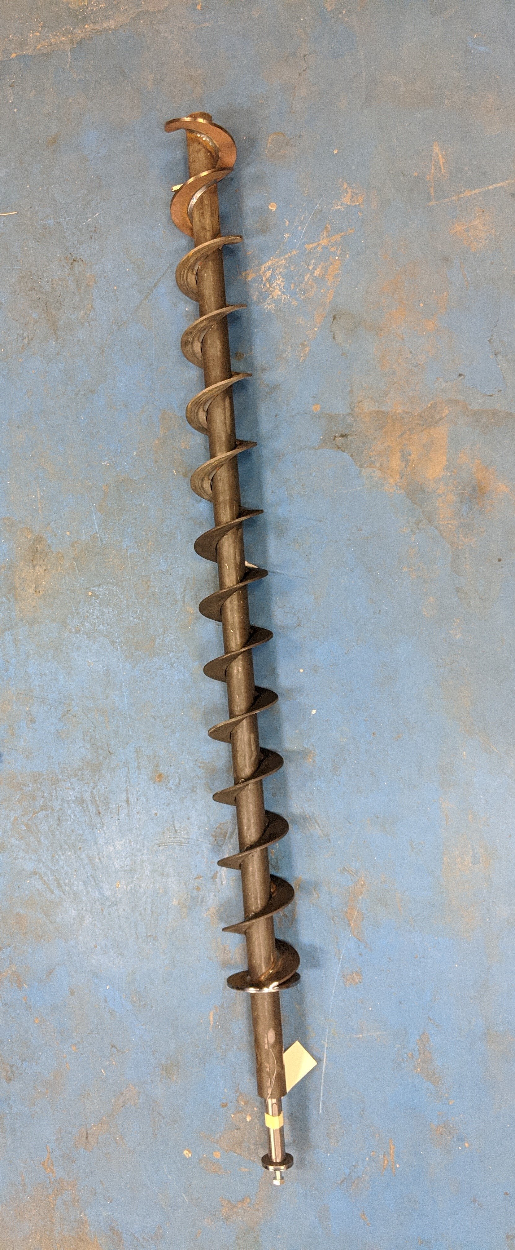 Screw ash discharge -