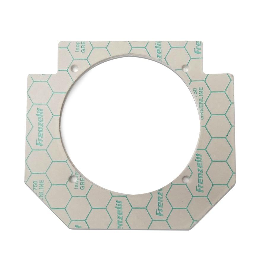 Ventilator gasket mounting plate - firestar; pelletfire